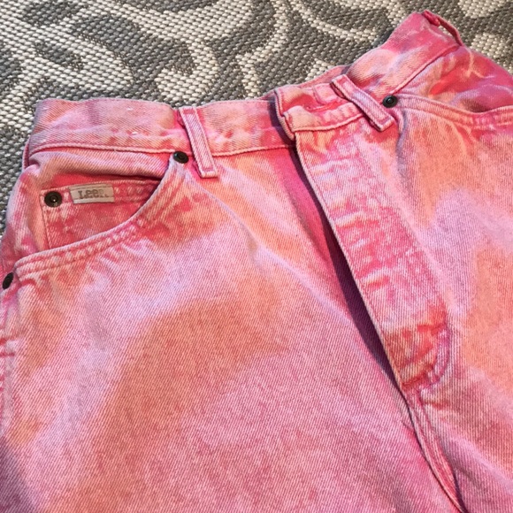 pink lee jeans